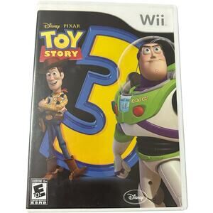 Toy Story 3 Nintendo Wii Video Game With Manual Untested